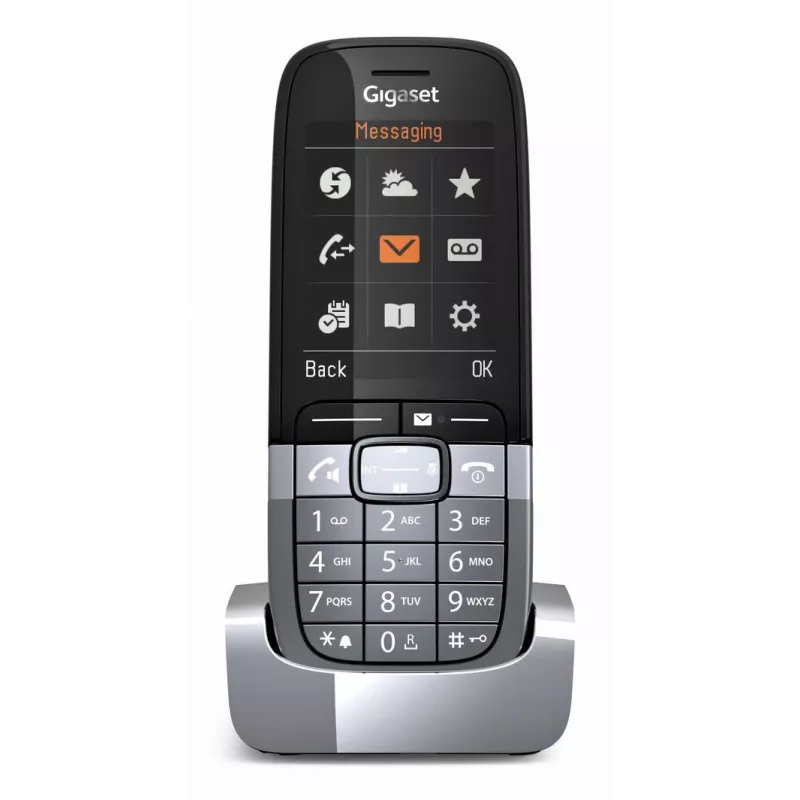 Gigaset SL850H Pro DECT-telefoon met nummerherkenning titanium