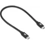 OWC Thunderbolt 5/TB4/USB-4/C-kabel 0,3m zwart - kabel - digitaal/data (OWCCBLTB5C0.3M)