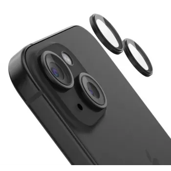 Cameraglas-beschermfolie van gehard glas, Belkin OVA179HQBK, voor iPhone 15 en iPhone 15 Plus – 2-pack