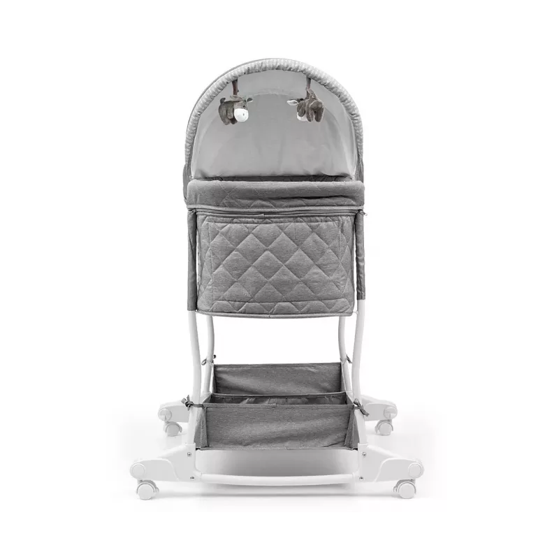 Co-sleeper milly mally Dream On Stone 5431 met in hoogte verstelbare functie en zacht matras