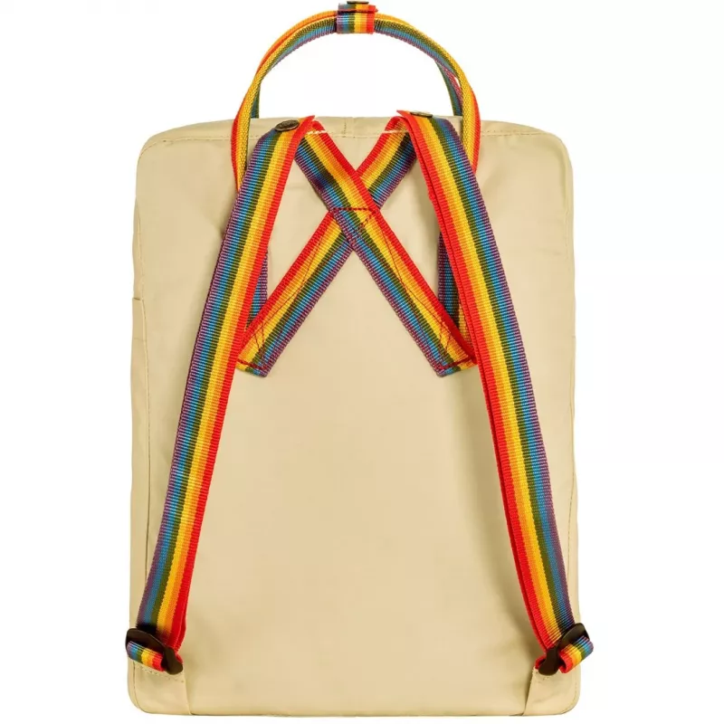 Fjällräven Kanken Rainbow rugzak vrijetijdsrugzak oak vinylon