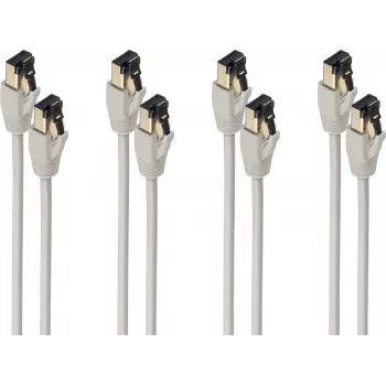 Netwerkkabel ShiverPeaks BS08-41040-4 Cat8.1 3 m F/FTP