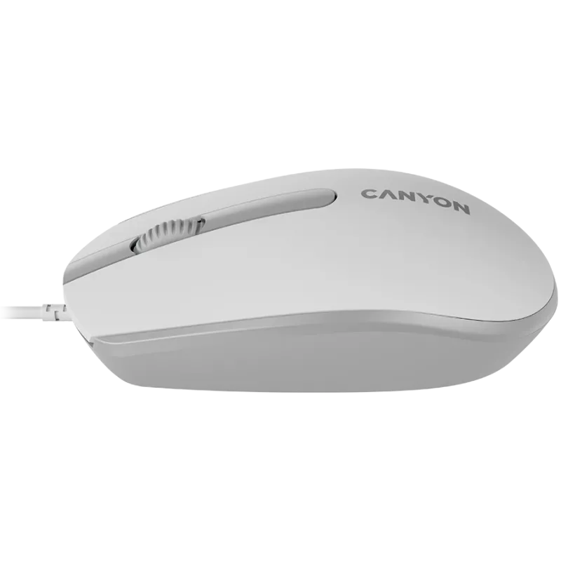 CANYON Muis M-10 Kabel wit grijs