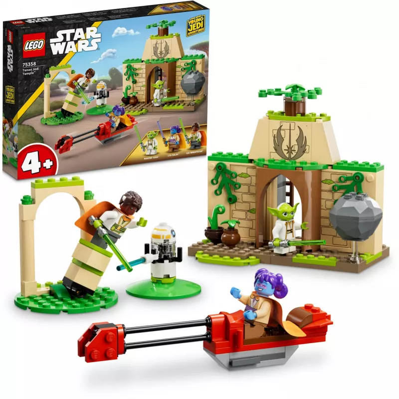 LEGO bouwset Star Wars 75358 Jedi-tempel op Tenoo – constructiespeelgoed, verzamelspeelset
