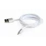 Lightning-kabel Gembird CCB-MUSB2B-AMLM-6-S 1,8 m zilver