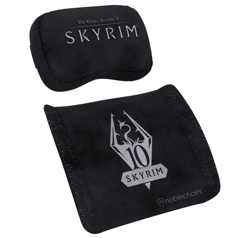 noblechairs Memory Foam-kussenset – SKYRIM Edition