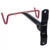 Wandgemonteerde fietsenstandaard MACLEAN MC-430, horizontale steun, draagt tot 30 kg, zwart