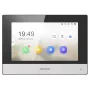Hikvision DS-KH6320-WTE1 videodeurintercom 17,8 cm (7 inch) zwart, zilver