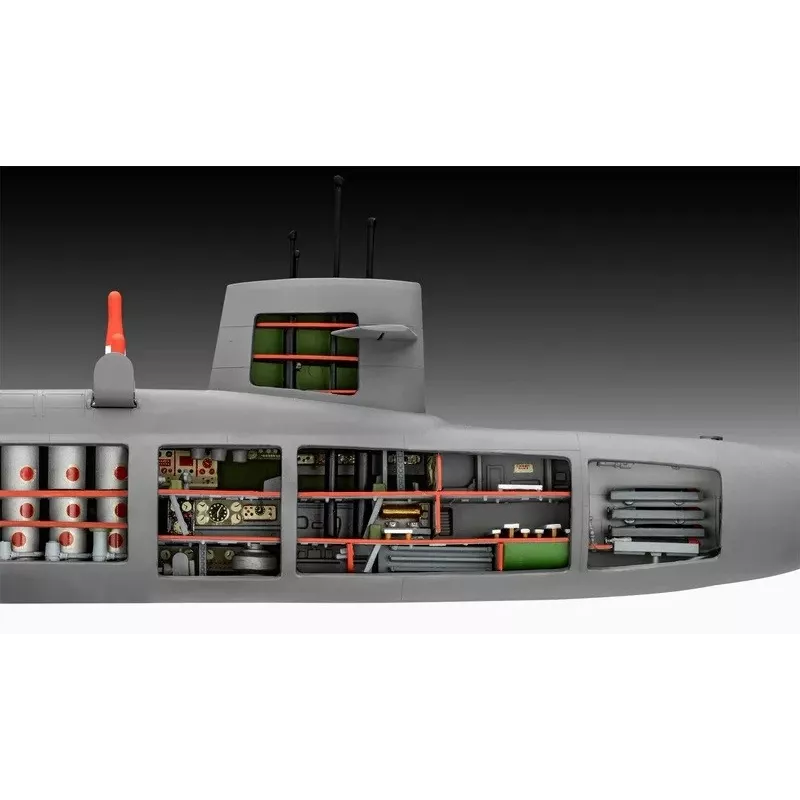 Kunststof modelschip REVELL S.S.B. Abraham Lincoln 1/253 schaal bouwpakket