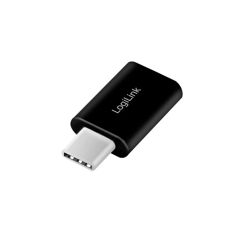 LogiLink BT0048A USB-C Bluetooth 5.3-adapter, 20 m bereik, zwart