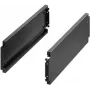 Afdekking Rittal VX 8660.044 zwart staal 800mm diepte 200mm hoogte