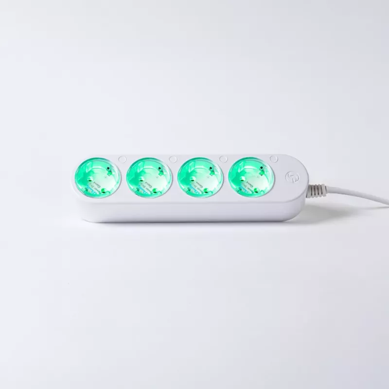 Smart 12A Shelly stekkerdoos 4 Gen4 Zigbee/Matter stekkerdoos