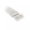 PCI-E 8-Pin verlengkabel Kolink Umbra Radiant ARGB — dual 2× 8-Pin, gesleevede verlenging voor GPU-voeding