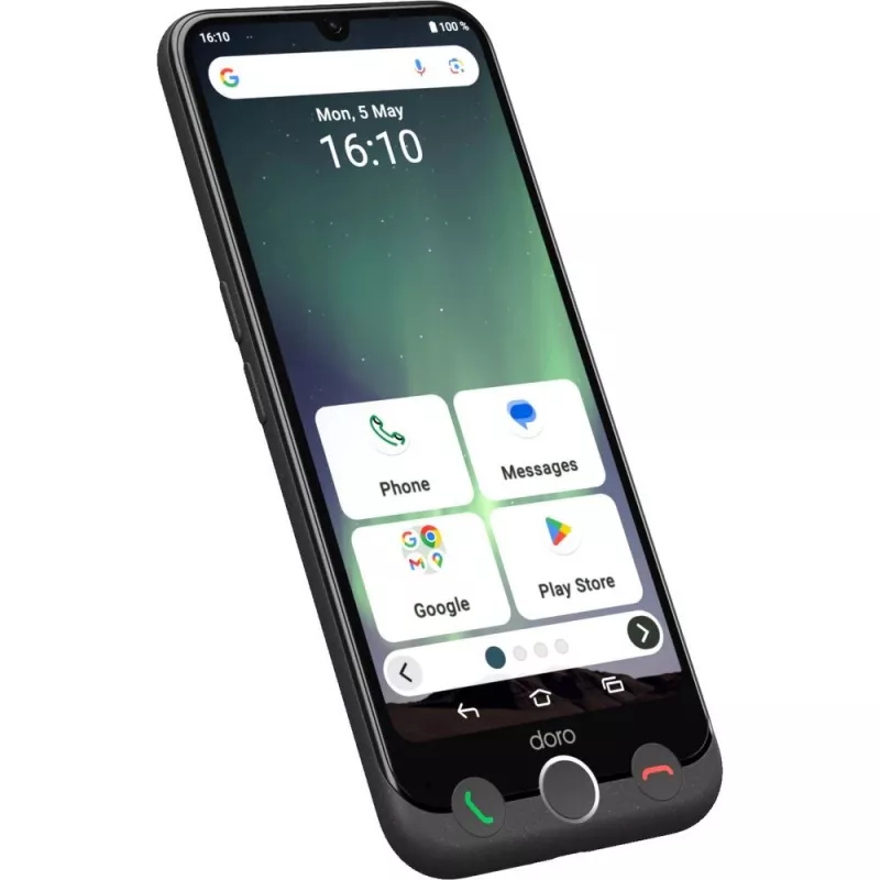 Smartphone Doro Aurora A30 6,1 inch 128 GB zwart