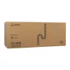 Kabelmanagement SBOX CC-1016W wit, 16 sleuven voor netwerk- en stroomkabels