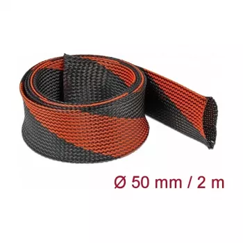 Kabelsleeve DeLOCK 20758 zwart rood