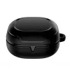 Tech-Protect Rough Carbon hoes voor de oplaadcase van Samsung Galaxy Buds 2 Pro/2/Live/Pro, zwart