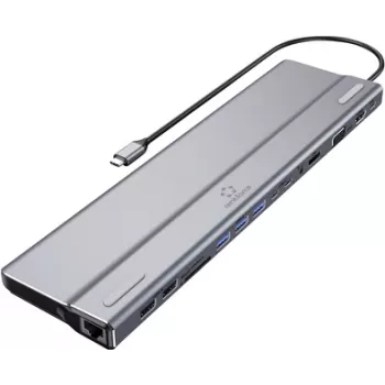 Renkforce notebook-dockingstation RF-DKS-902 geschikt voor merk (notebook-dockingstations): universeel ingebouwde kaartlezer (RF-5592404)