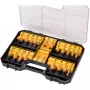 DeWalt DT90017-QZ frezenset, 22 stuks, schacht 8 mm
