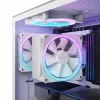 NZXT T120 RGB processorkoeler lucht 12 cm wit 1 stuk
