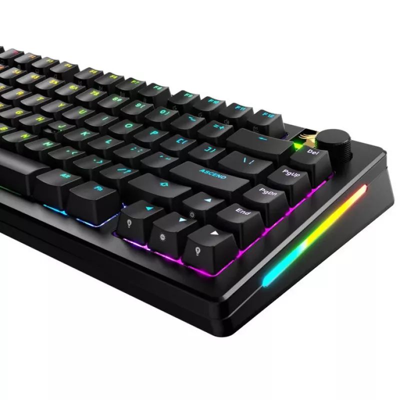 GLORIOUS GPBT backlit keycaps — ANSI-layout, PBT-materiaal, zwart