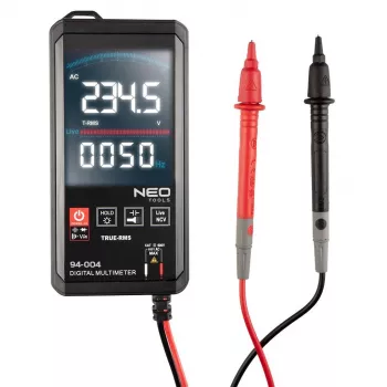 Digitale multimeter NEO tools N94-004 met digitaal display – meet spanning en stroom