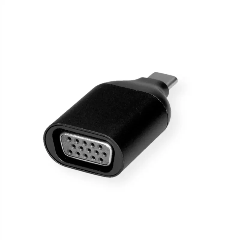 ROLINE 12.03.3228 USB-grafische adapter 1920 x 1080 pixels zwart (12.03.3228)