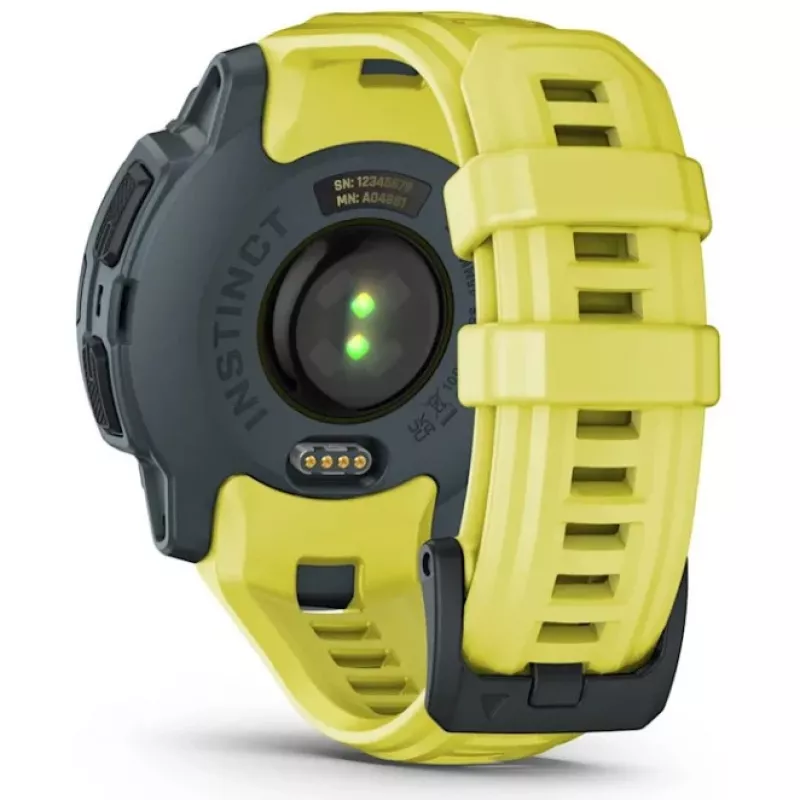 Garmin Instinct E 2,29 cm (0,9) MIP 45 mm digitaal 176 x 176 pixel lime GPS (satelliet)