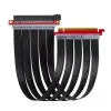 SilverStone SST-RC04B-400 PCIe x16 riserkabel, PCIe 3.0, 40 cm, zwart