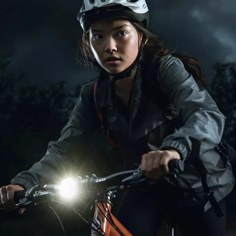 Rockbros RHL1500 voorlicht voor fiets, 1500 lm, 5000 mAh, IPX6, zwart