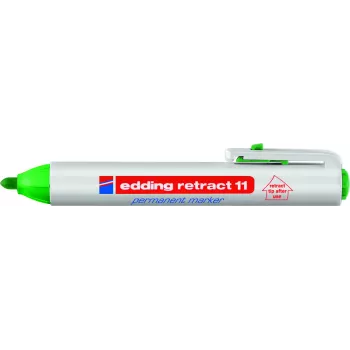 Permanentmarker Edding Retract 11 groen 10