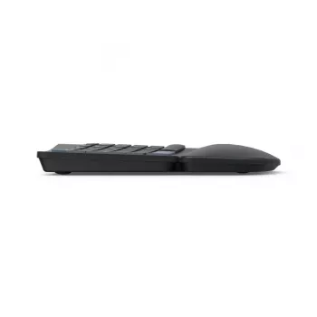 Draadloos ergonomisch toetsenbord HAMA WK-900 zwart USB, compacte layout, draadloze verbinding