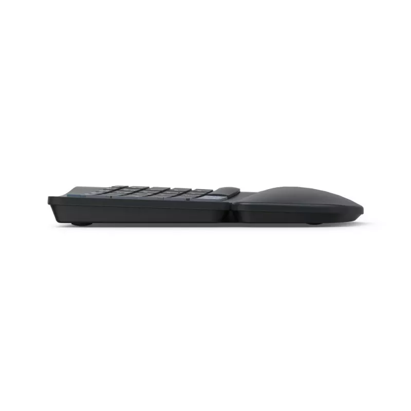 Draadloos ergonomisch toetsenbord HAMA WK-900 zwart USB, compacte layout, draadloze verbinding