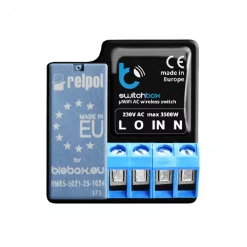 SwitchBox Wireless blebox SwitchBox zwart