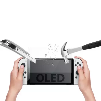 Subsonic Super Screen Protector gehard glas voor Nintendo Switch OLED