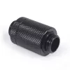 Alphacool ES D-Plug 25,5 mm G1/4 AG naar G1/4 AG - Deep zwart (17580)