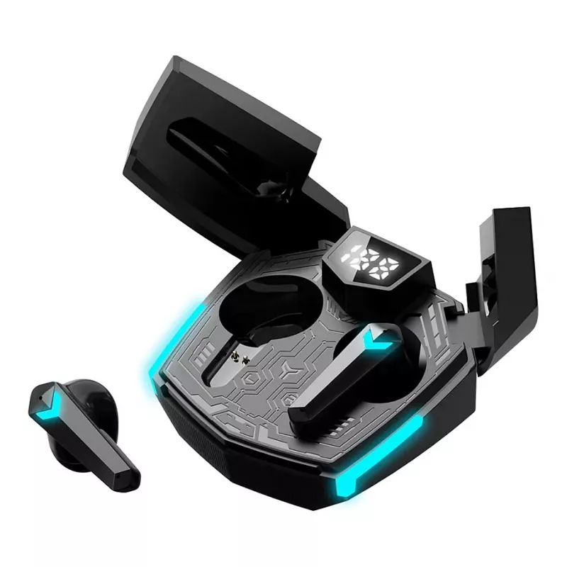 Canyon GTWS-2 Hoofdtelefoon Draadloos Ear-Hook Gaming USB Type-C Bluetooth Oplaaddock Zwart (CND-GTWS2B)