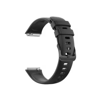 Siliconen band FIXED voor Huawei Band 8/9/10 – zwart, vervangbare huidvriendelijke band