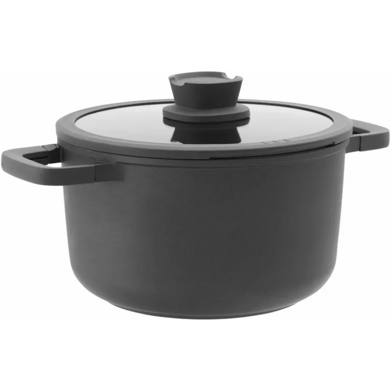 Kookpan STONE+ met deksel 24X14CM 5,6L