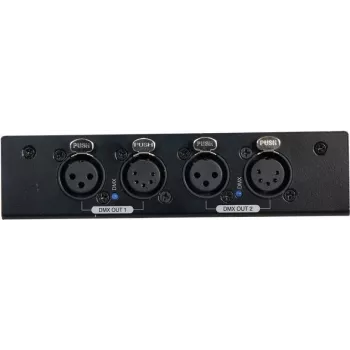 DMX-splitter EUROLITE DMX Split 2 3/5-pin — 1 ingang naar 2 uitgangen, ondersteunt 3-pin en 5-pin DMX