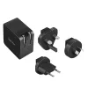 Mobiele oplader LogiLink PA0302 universeel zwart AC-snelladen