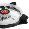 RAIJINTEK IRIS 14 Rainbow RGB-LED-ventilator 140 mm, 2-delige set met controller