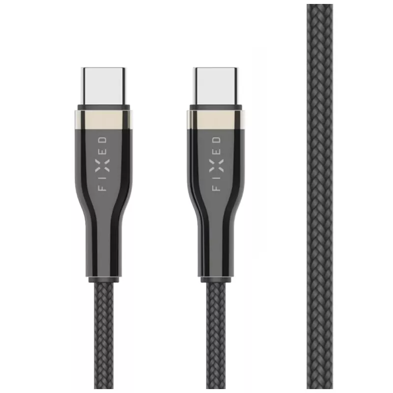 Fixed | Braided Cable, 100W | FIXDB-CC12-BK | Zwart