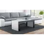 Cama TESS120 BI/CZ salontafel / bijzettafel / hoektafel salontafel rechthoekige vorm 2 poot/poten