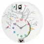 NeXtime koekoeksklok 2998wi Cuckoo Round, 30x10 cm, wand, wit