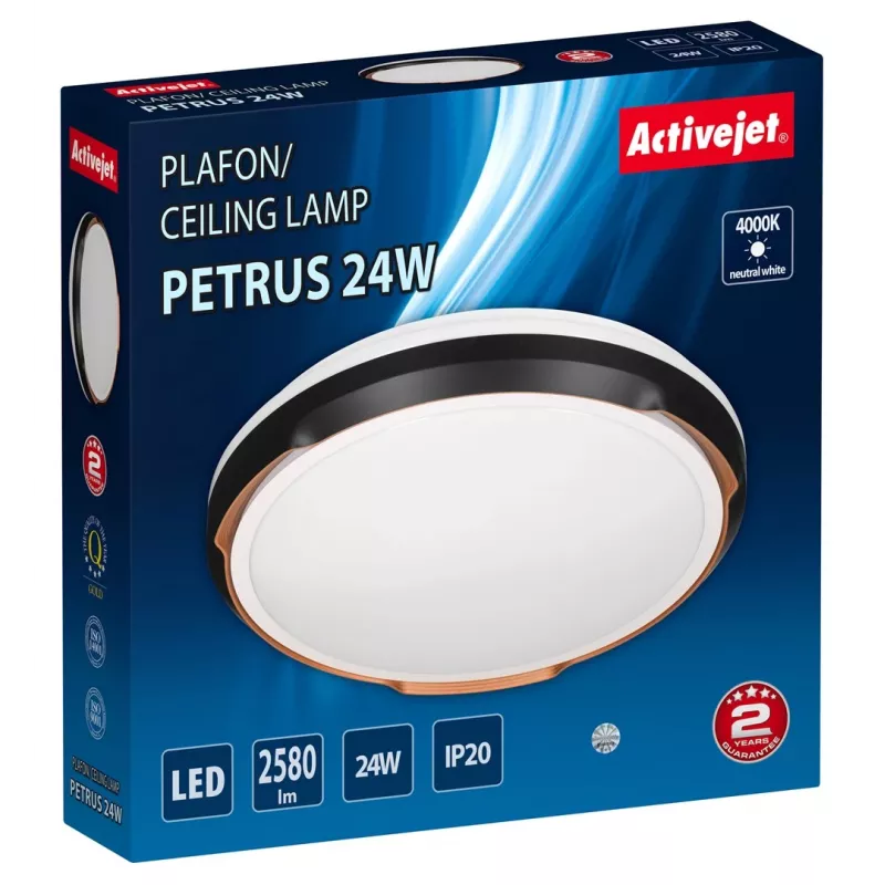 Activejet LED-plafondlamp AJE-PETRUS 24W