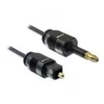 Toslink-audiokabel DeLOCK 82876 2m Mini-TOSLINK zwart