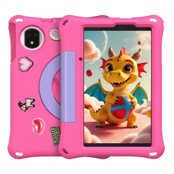 Tablet UleFone Tab A9 Pro Kids – 4 GB RAM, 128 GB opslag, LTE, roze