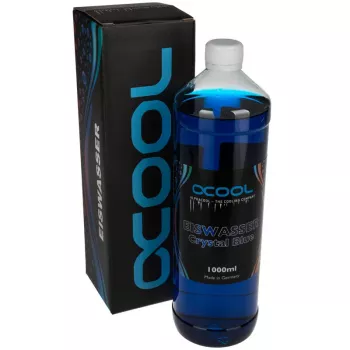Alphacool Eiswasser Crystal Blauw, 1000ml kant-en-klare koelvloeistof - blauw