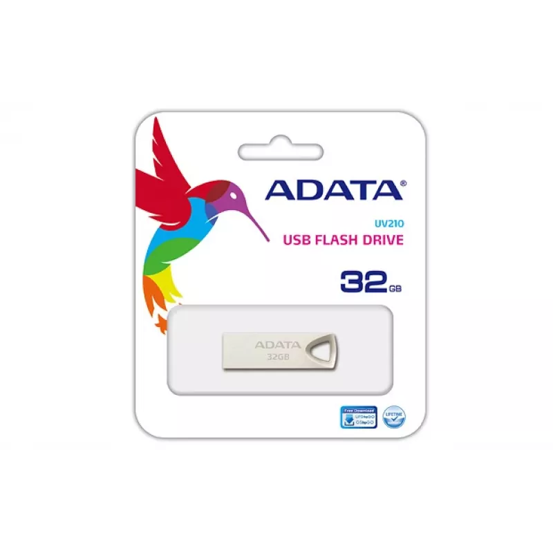 ADATA AUV210-32G-RGD USB-flashstation 32 GB USB Type-A 2.0 beige